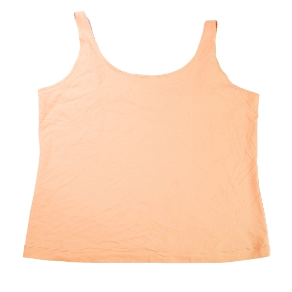 Chico's Orange Nylon Tank Top Sz Large